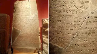 السياحة تحسم الجدل بشأن استخدام الأسمنت في ترميم لوحة رمسيس الثاني بالمتحف المصري