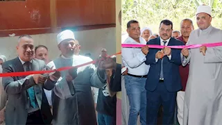 افتتاح مسجدي الرحمن والشهداء في بني سويف وإهناسيا