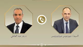 مصر واليونان تبحثان تعزيز الشراكة وتطورات لبنان والسودان