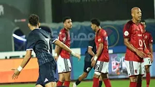 10 صور لاحتفال لاعبي الشرقية إنبي بتسجيل ثنائية في مرمى الأهلي بالشوط الأول