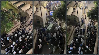 الأم في العناية.. المنوفية تُشيّع أباً وابنته العروس بعد غرقهما بالساحل الشمالي -صور