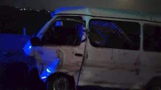 سرعة جنونية تنتهي بكارثة.. جثة و9 مصابين في حادث مروع بشبرا بنها الحر