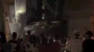 "كان خاليًا من السكان".. انهيار عقار من 4 طوابق في بنها بالقليوبية - صور