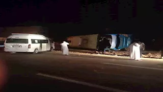 240 ثانية بين الحياة والموت.. 4 جثث و57 ناجياً من حادث أتوبيس الضبعة (آخر تحديث) -صور