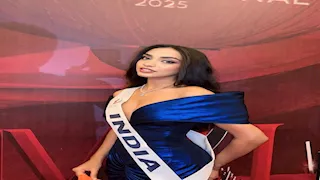 عارضة أزياء وجمالها لافت.. 20 صورة لـ ملكة جمال الكون بالهند 2026 