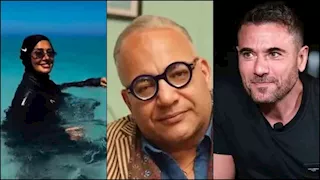 حدث بالفن| حلا شيحة وسط البحر بالبوركيني ورسالة دنيا سمير غانم لـ بيومي فؤاد