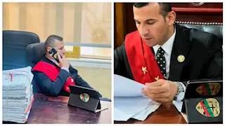 "الوشاح فضحه".. خطأ أثار الشكوك حول صفة القاضي المزيف في فيديوهات المحكمة