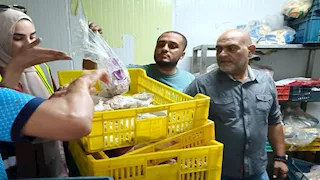  ضبط 1.5 طن دواجن غير صالحة في القليوبية -صور