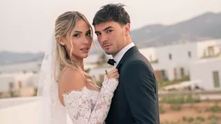 7 صور من حفل زفاف إبراهيم دياز والإسبانية لوز مينديز 