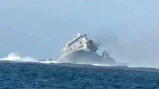 بسبب عاصفة شديدة.. اضطراب حركة الطيران وجنوح سفينة في قبرص