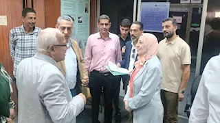 نائب رئيس جامعة بنها تتفقد معامل التنسيق الإلكتروني بكليتي الآداب والتجارة (صور)