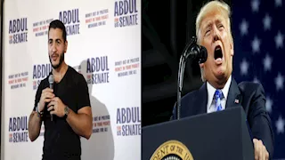 بعد فوزه بالانتخابات التمهيدية.. ترامب يُهاجم عبدالرحمن السيد: "شيوعي خاسر يكره اليهود وإسرائيل"
