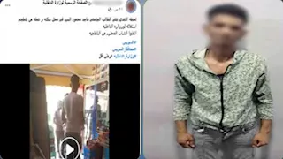 ضبط عنصر جنائي اعتدى بالضرب على طالب داخل محل عمله بالسويس