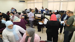 معامل تنسيق جامعة عين شمس تستقبل أكثر من ألف طالب أول أيام تسجيل الرغبات