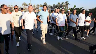 25 صورة- وزير الشباب ومحافظ القاهرة يشهدان ماراثون "القاهرة مهد الحضارة"