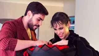 على أنغام "سحلتني".. نور عمرو دياب تحتفل بعيد ميلاد ياسين رشدي