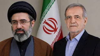 مجتبى خامنئي يستقبل مسعود بزشكيان.. إعلام إيراني يكشف تفاصيل اللقاء 