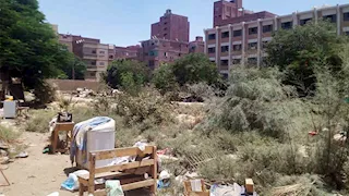 "سور وحشائش بلا مبنى".. 4 سنوات على إزالة "الفشن الثانوية بنين" ومعاناة الطلاب مستمرة -صور  