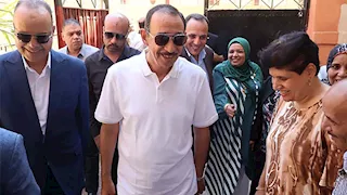 بالونات الاستقبال تزين فصول مدارس طما في جولة تفقدية لمحافظ سوهاج -صور