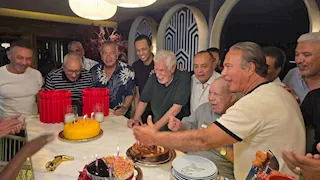 بحضور الأساطير ويتقدمهم المعلم.. صور احتفال محمود أبورجيلة بعيد ميلاده 