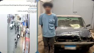 فيديو صادم| شاب يصدم 5 أشخاص بسيارته في أسيوط.. والداخلية تتحرك