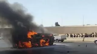 25 صورة ترصد المشهد.. مصرع 3 وإصابة 11 في حادث أتوبيس العبور