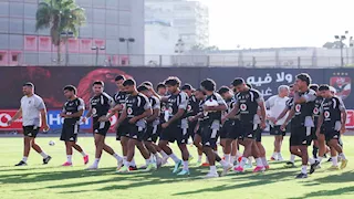 مران استشفائي.. تفاصيل أول مران لـ الأهلي عقب مواجهة أبو قير للأسمدة