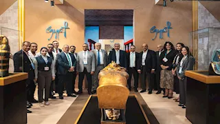 وزير السياحة يفتتح الجناح المصري في معرض IFTM Top Resa بباريس