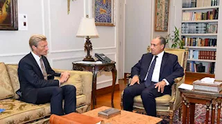 وزير الخارجية يستقبل القائم بأعمال المدير التنفيذي لبرنامج الأغذية العالمي