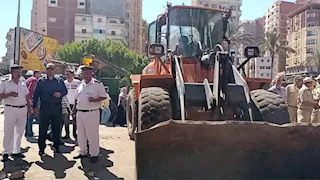 حملة أمنية وتنفيذية ترفع 1382 حالة إشغال من شوارع دسوق بكفر الشيخ -صور 