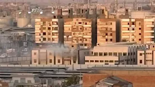 دخان يتصاعد من خلف السور.. ماذا حدث بالمدرسة الفندقية في السويس؟