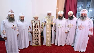 في ثاني أيام زيارته للمنيا.. البابا تواضروس يُدشن كاتدرائية مارمرقس بملوي