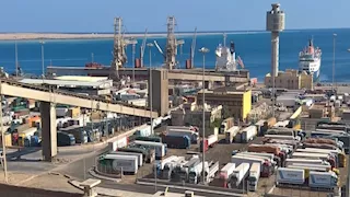 رسو 12 سفينة وتداول 13 ألف طن بضائع بموانئ البحر الأحمر