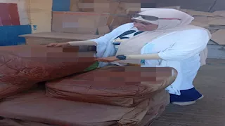 ضبط 2 طن مواد خام منتهية الصلاحية لإنتاج البويات داخل مخزن بالإسماعيلية