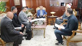 تحديث دون مساس بالتراث.. محافظ بني سويف يناقش تطوير مسجد السيدة حورية