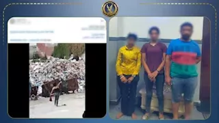 خلاف على أولوية جمع النفايات ينتهي بمشاجرة بين رجل وسيدتين بالإسكندرية