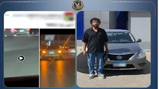 ضبط سيارة ملاكي وقائدها بعد حركات استعراضية خطرة في القاهرة
