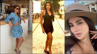 هدى الإتربي وياسمين صبري الأبرز.. 20 صورة لنجمات الفن في اليونان