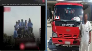 "فيديو رعب".. الداخلية تضبط سائق "نقل" عرض حياة طلاب الشرقية للخطر