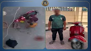 صدمها بالموتوسيكل وضربها.. ضبط عاطل تعدي على سيدة في السيدة زينب