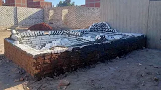 "داخل هناجر".. تفاصيل إزالة 8 مقابر و11 مخالفة بناء بالمنوفية (صور)