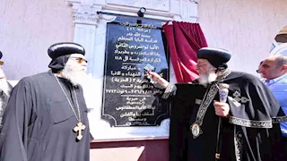 بالصور.. البابا تواضروس الثاني يزور كرمة الشهداء بالفشن ويوجه الشكر للرئيس السيسي