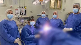 صعق كهربائي دمر عظام فكه..  إنقاذ شاب بتدخل جراحي دقيق في المنيا