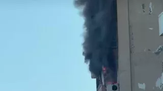 حريق يدمر شقة بكورنيش الإسكندرية.. والحماية المدنية تتدخل