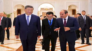 12 صورة من استقبال الرئيس السيسي نظيره الصيني بقصر الاتحادية 