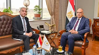 وزير الري يبحث مع رئيس هيئة الاستعلامات تعزيز التنسيق الإعلامي لقضايا المياه