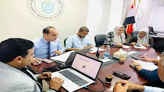 مدير الرعاية الصحية بجنوب سيناء يتابع حالة مصابي حادث وادي فيران