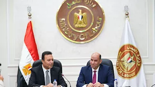وزير العمل يبحث مع الإحصاء تحديث بيانات سوق العمل المصري