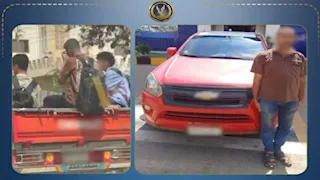 "ركبوا فوق الصندوق".. ضبط سائق ربع نقل عرض حياة طلاب للخطر