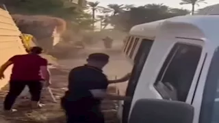 تفاصيل فيديو ضرب النار في أبو النمرس.. مشاجرة عقب تسليم أرض بحكم قضائي